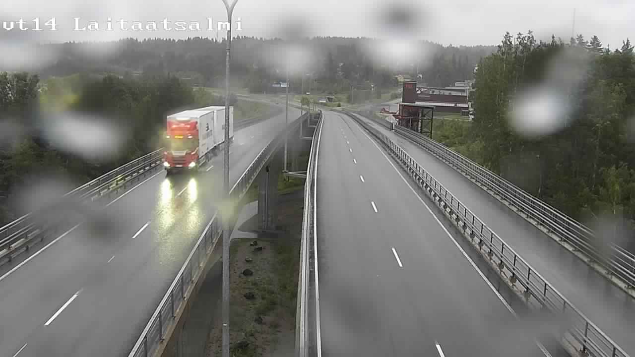 Kelikamerat Kuva Tie 14 Savonlinna, Laitaatsalmi silta, Savonlinna, Etelä-Savo