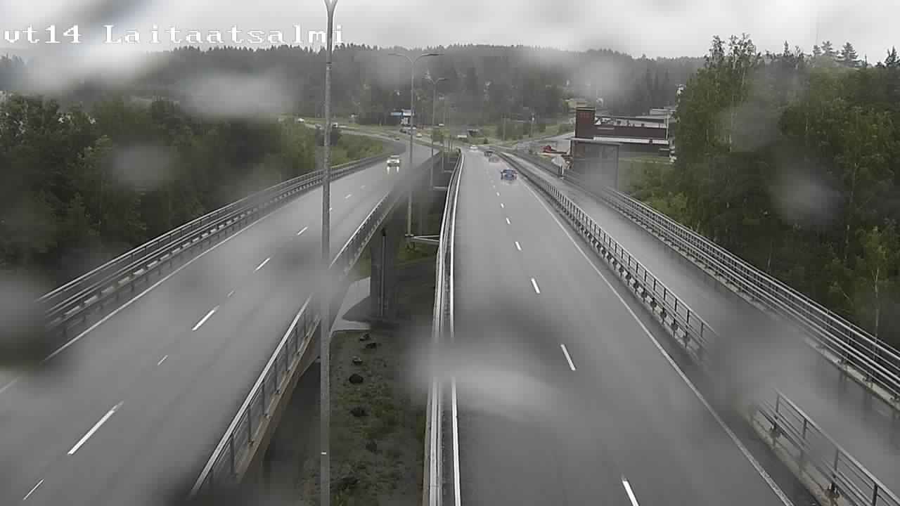 Kelikamerat Kuva Tie 14 Savonlinna, Laitaatsalmi silta, Savonlinna, Etelä-Savo