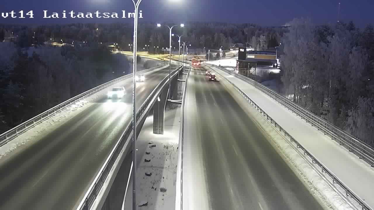 Kelikamerat Kuva Tie 14 Savonlinna, Laitaatsalmi silta, Savonlinna, Etelä-Savo