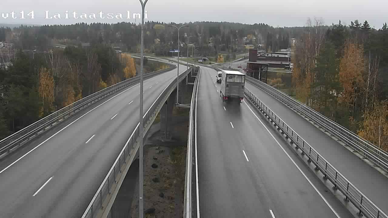 Kelikamerat Kuva Tie 14 Savonlinna, Laitaatsalmi silta, Savonlinna, Etelä-Savo