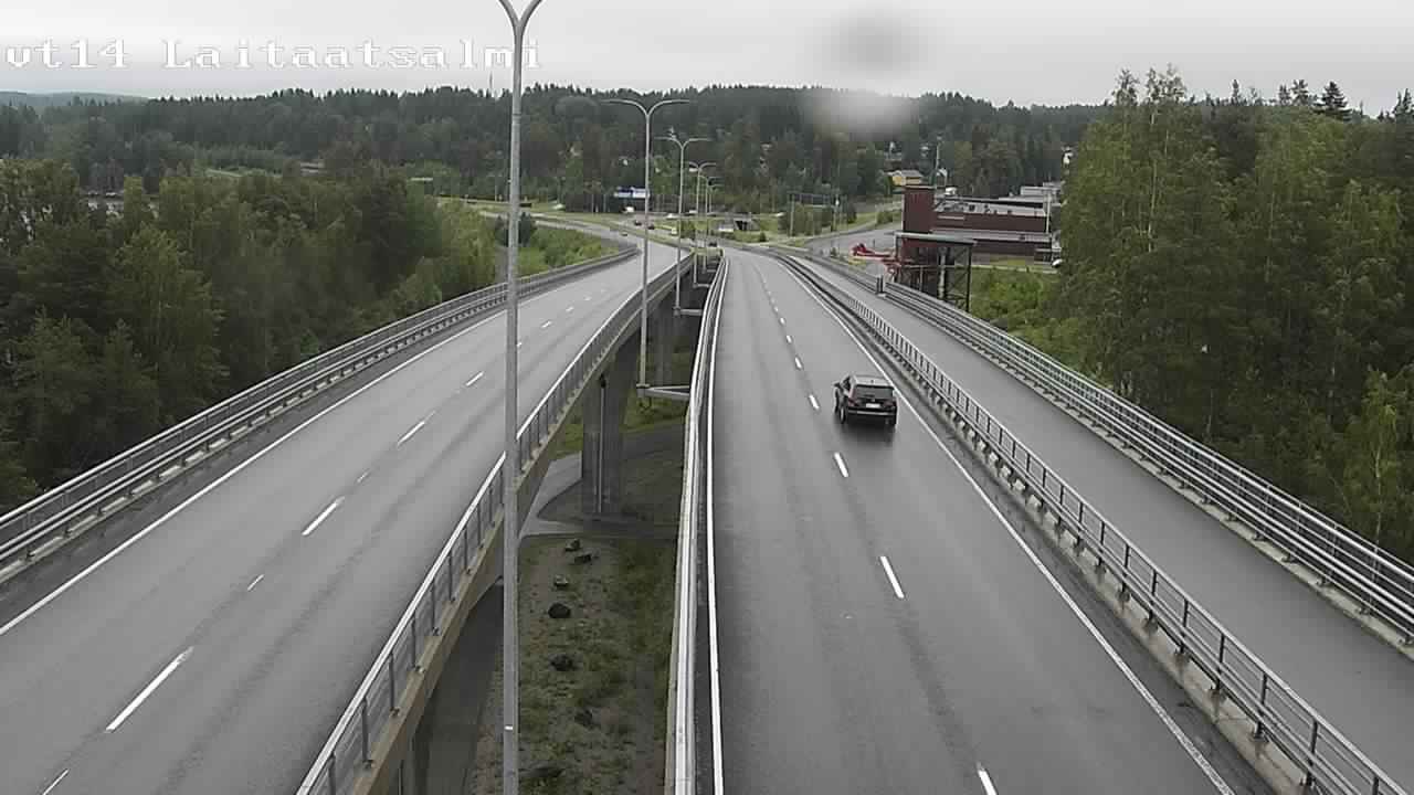 Weather Camera Image Road 14 Savonlinna, Laitaatsalmi, Savonlinna, Etelä-Savo