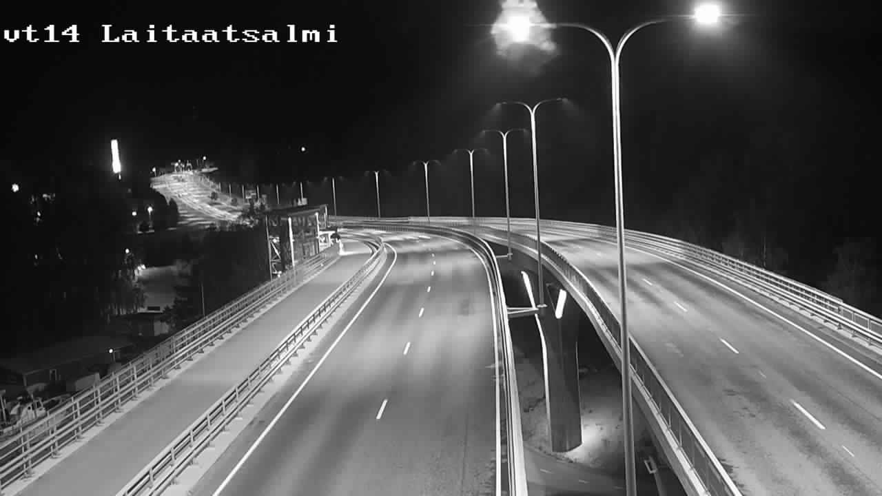 Weather Camera Image Road 14 Savonlinna, Laitaatsalmi, Savonlinna, Etelä-Savo