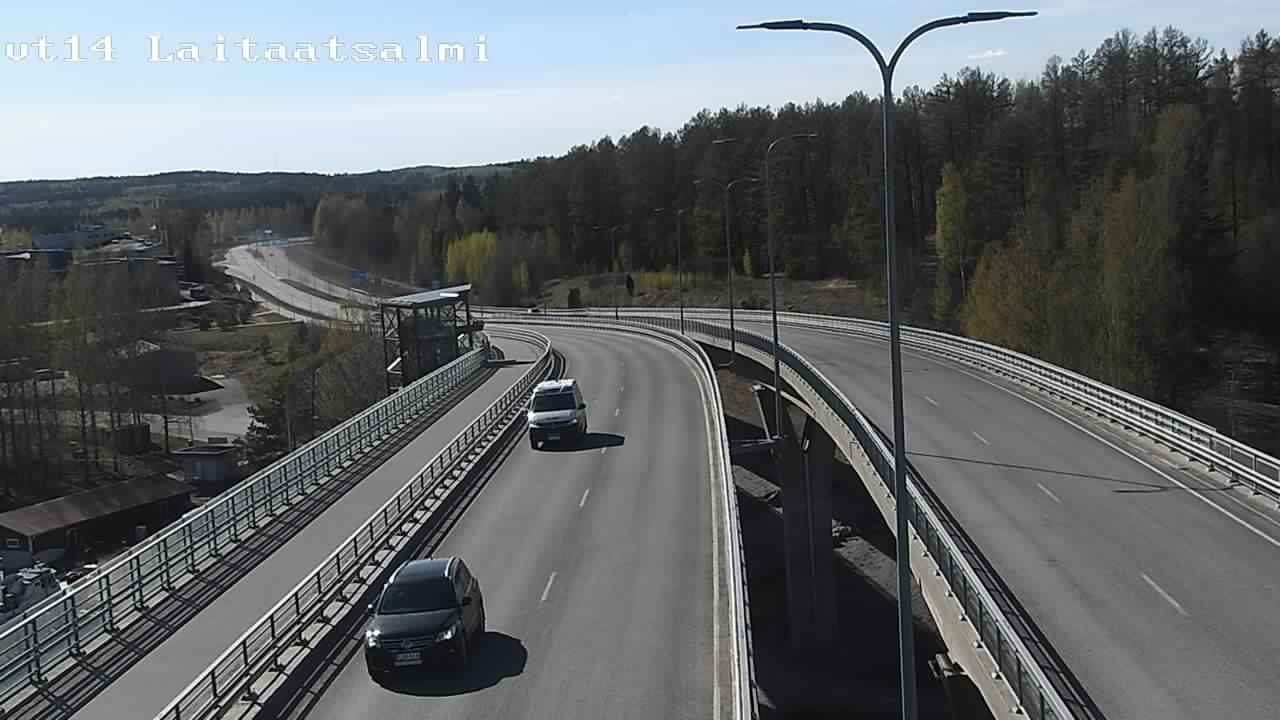 Kelikamerat Kuva Tie 14 Savonlinna, Laitaatsalmi silta, Savonlinna, Etelä-Savo