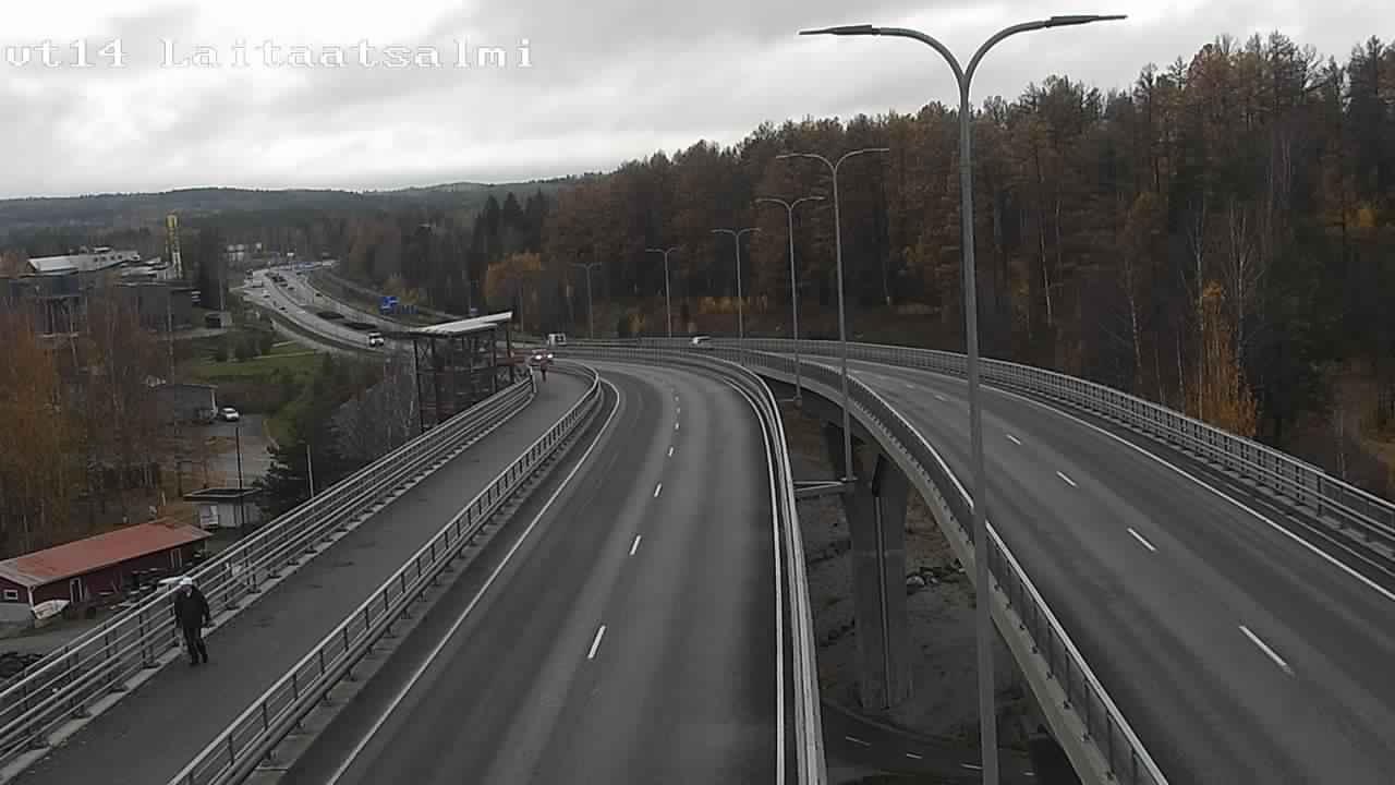 Kelikamerat Kuva Tie 14 Savonlinna, Laitaatsalmi silta, Savonlinna, Etelä-Savo