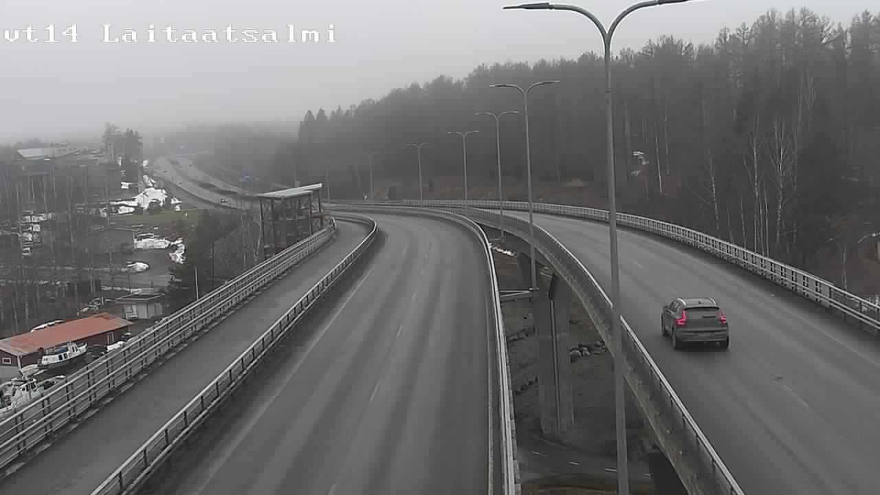 Kelikamerat Kuva Tie 14 Savonlinna, Laitaatsalmi silta, Savonlinna, Etelä-Savo