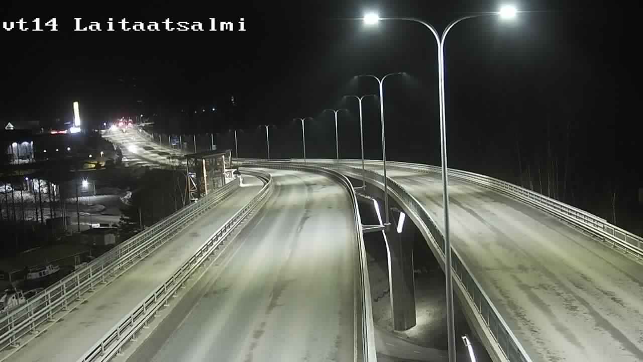 Kelikamerat Kuva Tie 14 Savonlinna, Laitaatsalmi silta, Savonlinna, Etelä-Savo