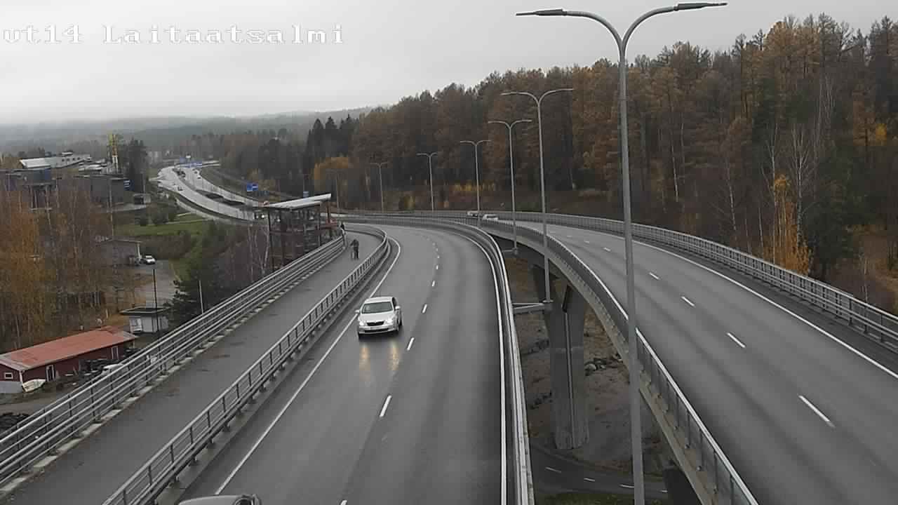 Kelikamerat Kuva Tie 14 Savonlinna, Laitaatsalmi silta, Savonlinna, Etelä-Savo