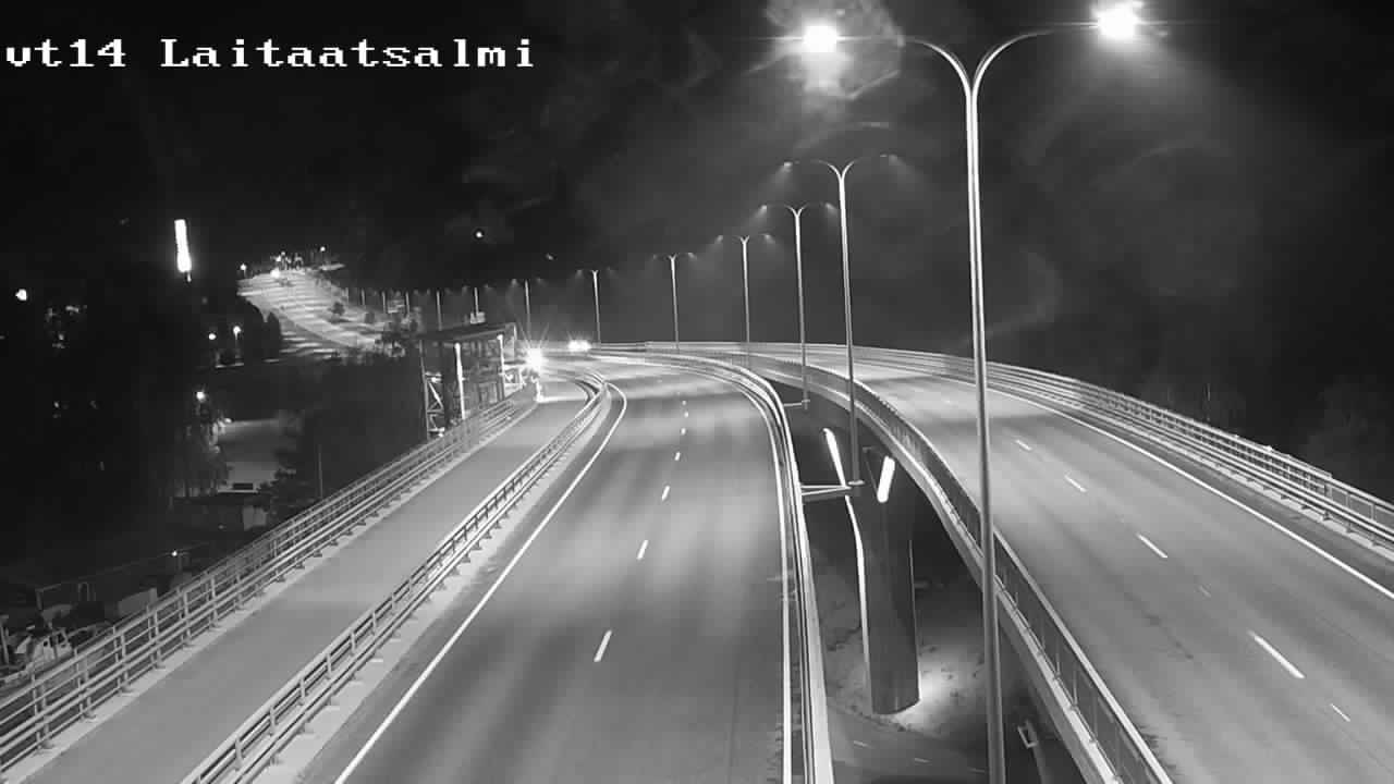 Weather Camera Image Road 14 Savonlinna, Laitaatsalmi, Savonlinna, Etelä-Savo