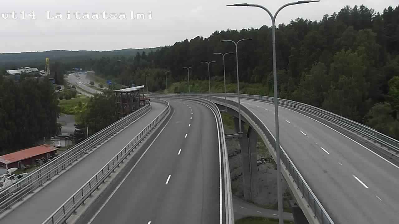 Kelikamerat Kuva Tie 14 Savonlinna, Laitaatsalmi silta, Savonlinna, Etelä-Savo
