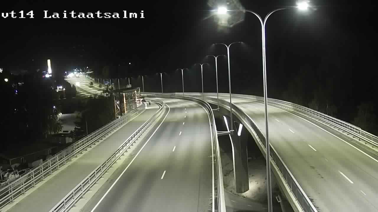 Weather Camera Image Road 14 Savonlinna, Laitaatsalmi, Savonlinna, Etelä-Savo