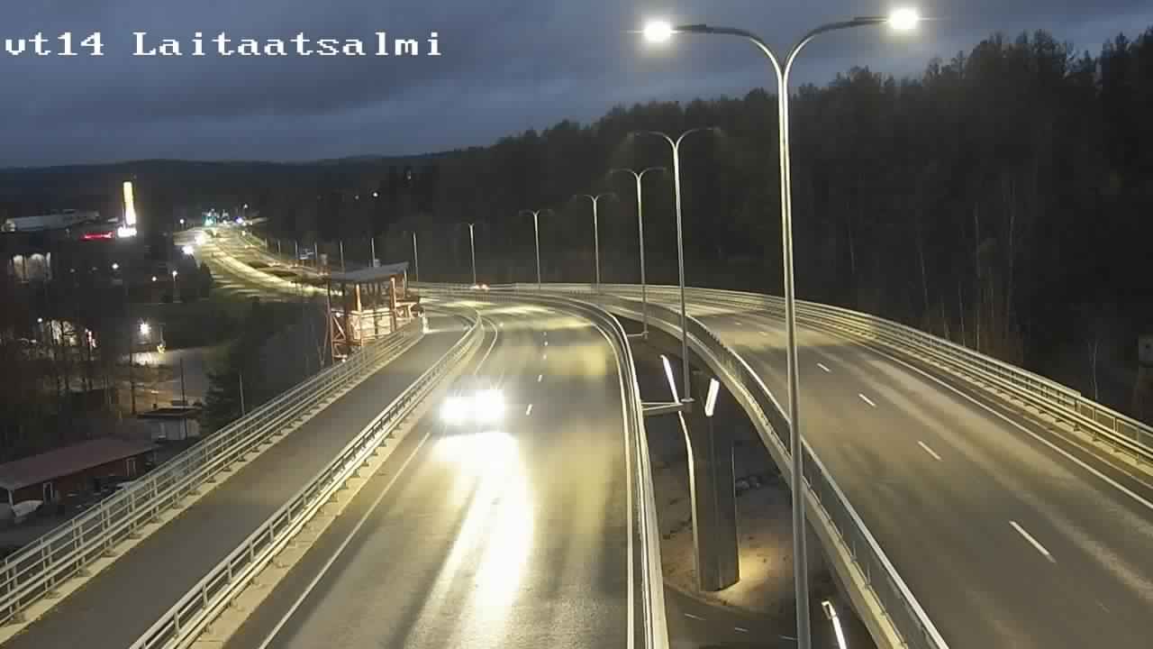 Kelikamerat Kuva Tie 14 Savonlinna, Laitaatsalmi silta, Savonlinna, Etelä-Savo