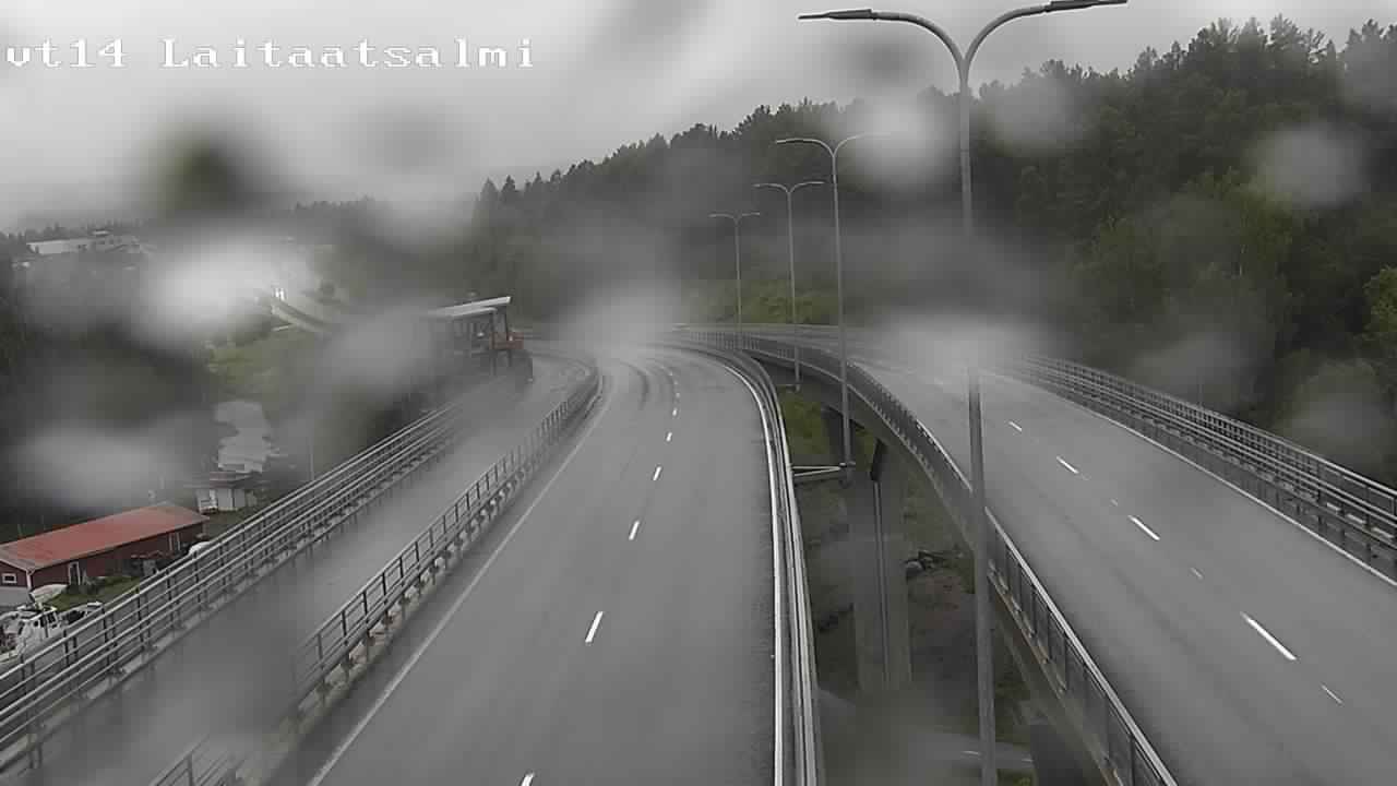 Kelikamerat Kuva Tie 14 Savonlinna, Laitaatsalmi silta, Savonlinna, Etelä-Savo