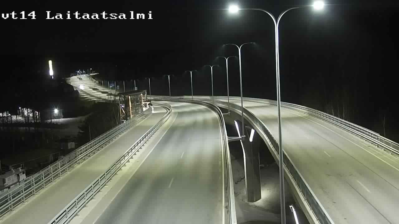 Weather Camera Image Road 14 Savonlinna, Laitaatsalmi, Savonlinna, Etelä-Savo