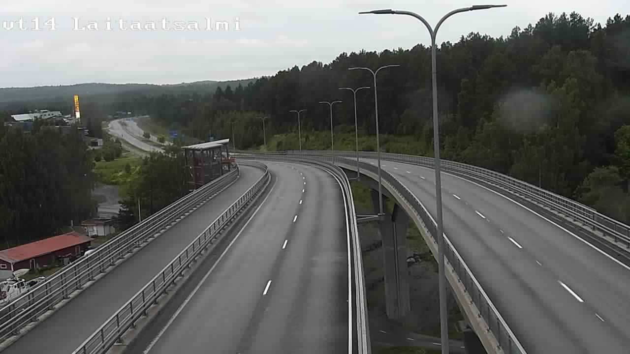 Kelikamerat Kuva Tie 14 Savonlinna, Laitaatsalmi silta, Savonlinna, Etelä-Savo