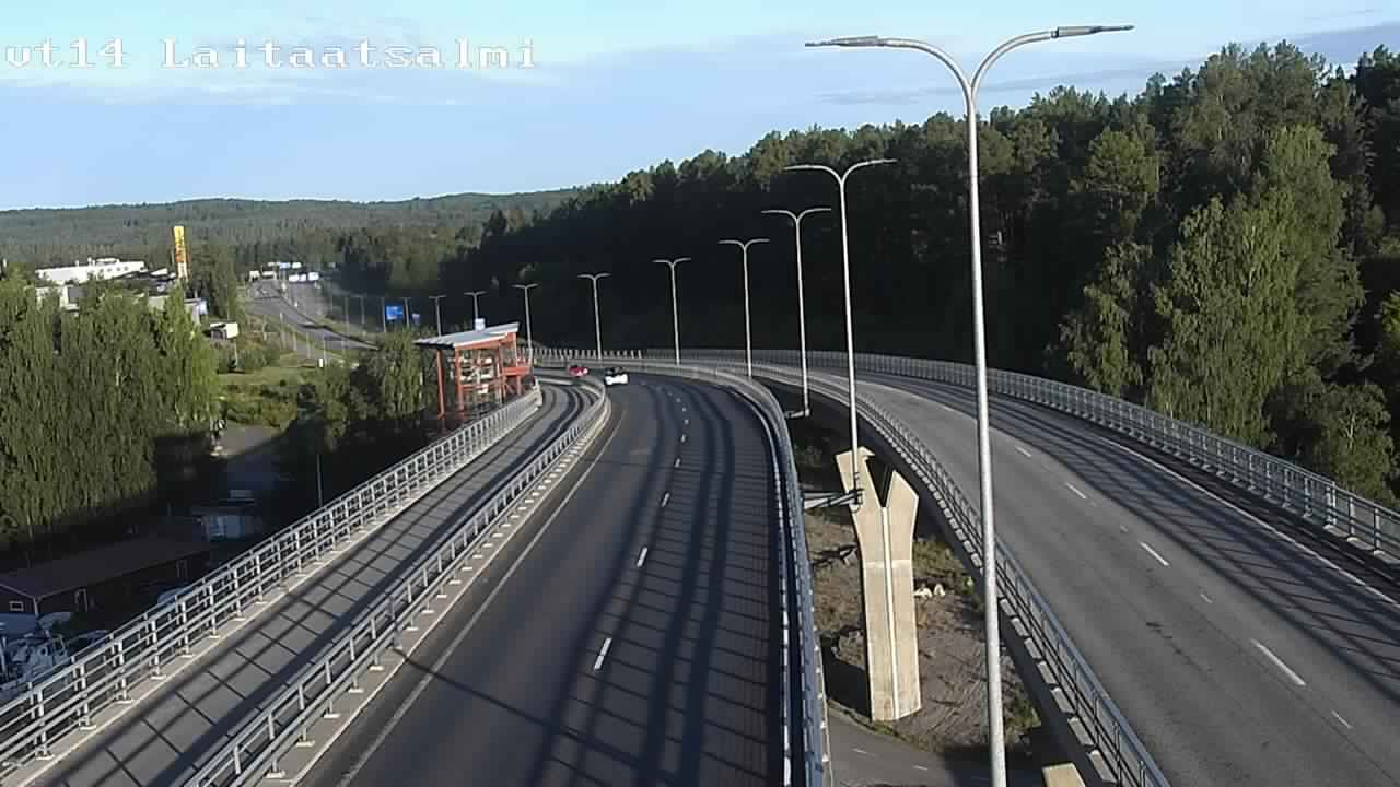 Kelikamerat Kuva Tie 14 Savonlinna, Laitaatsalmi silta, Savonlinna, Etelä-Savo