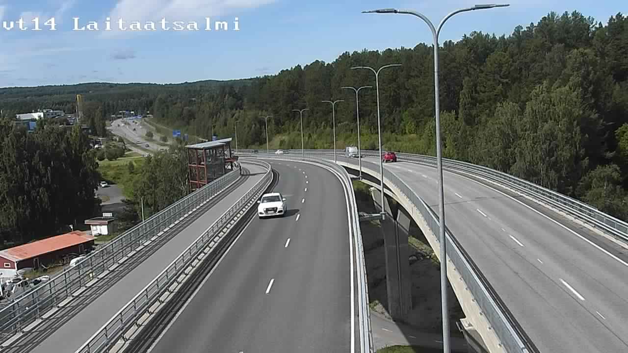 Kelikamerat Kuva Tie 14 Savonlinna, Laitaatsalmi silta, Savonlinna, Etelä-Savo