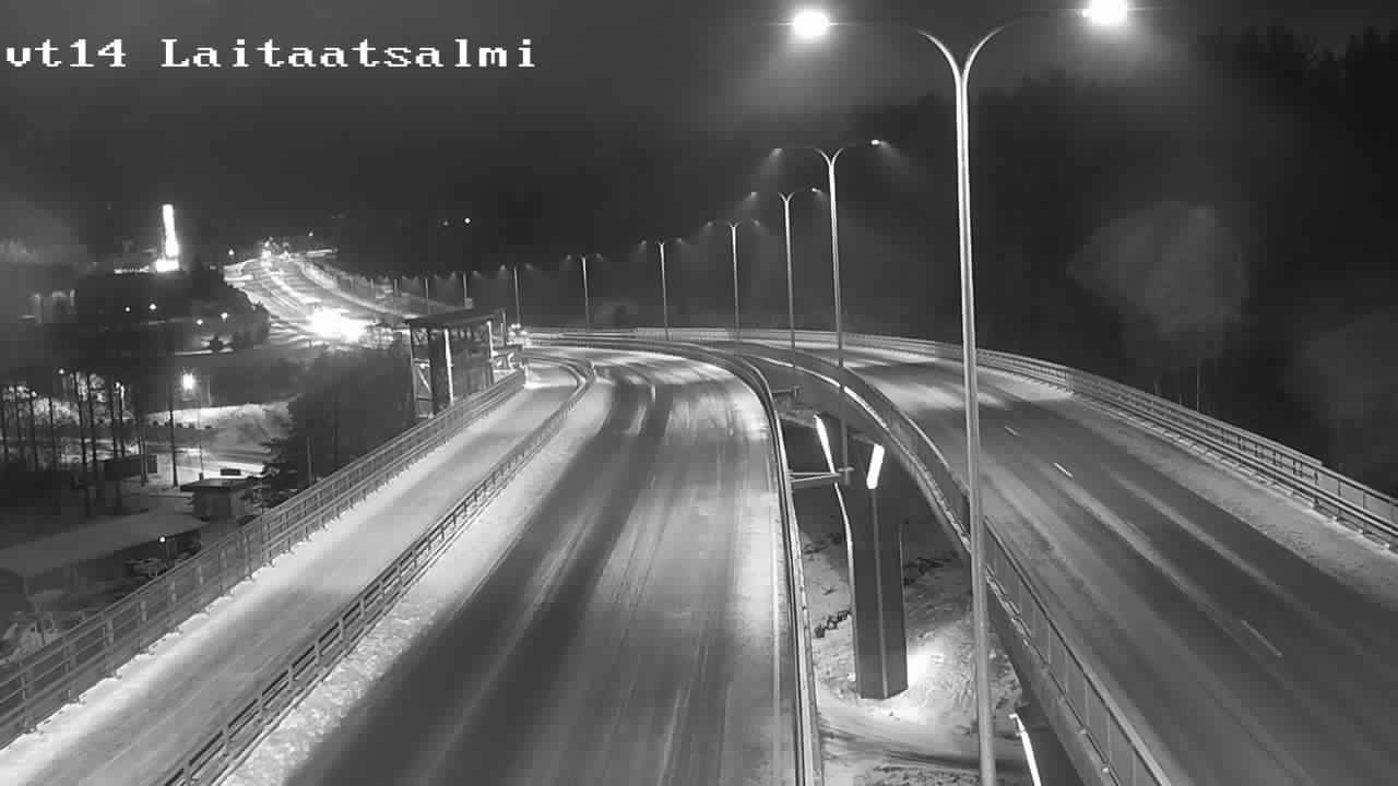 Weather Camera Image Väg 14 Nyslott, Laitaatsalmi, Savonlinna, Etelä-Savo