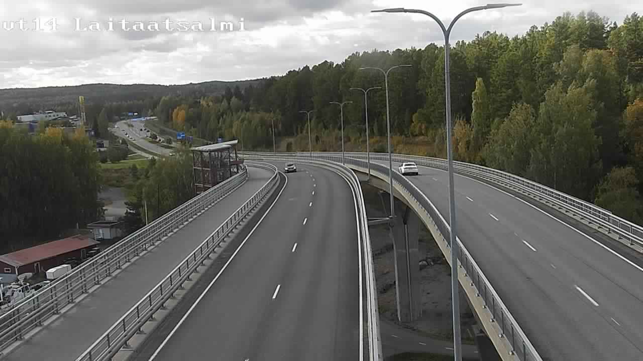 Kelikamerat Kuva Tie 14 Savonlinna, Laitaatsalmi silta, Savonlinna, Etelä-Savo