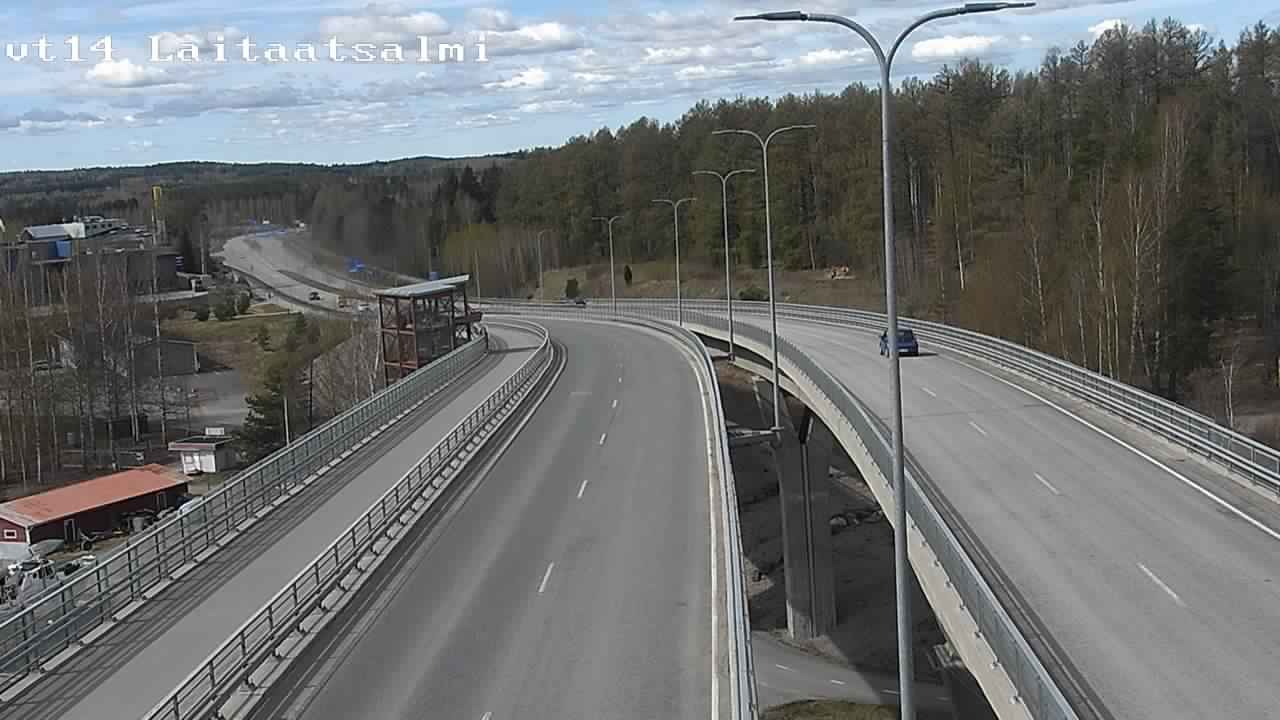 Kelikamerat Kuva Tie 14 Savonlinna, Laitaatsalmi silta, Savonlinna, Etelä-Savo