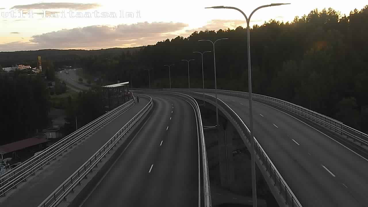 Kelikamerat Kuva Tie 14 Savonlinna, Laitaatsalmi silta, Savonlinna, Etelä-Savo