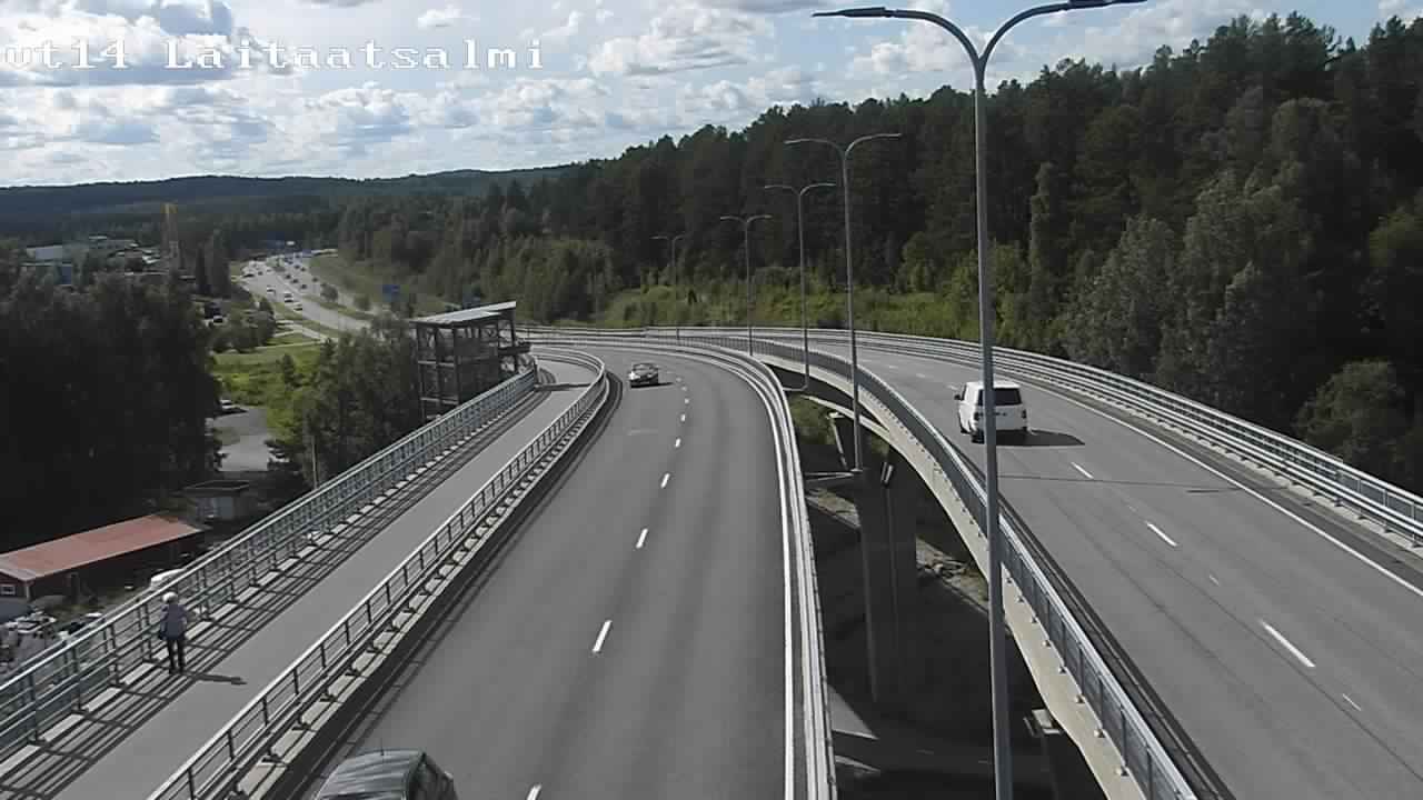 Kelikamerat Kuva Tie 14 Savonlinna, Laitaatsalmi silta, Savonlinna, Etelä-Savo