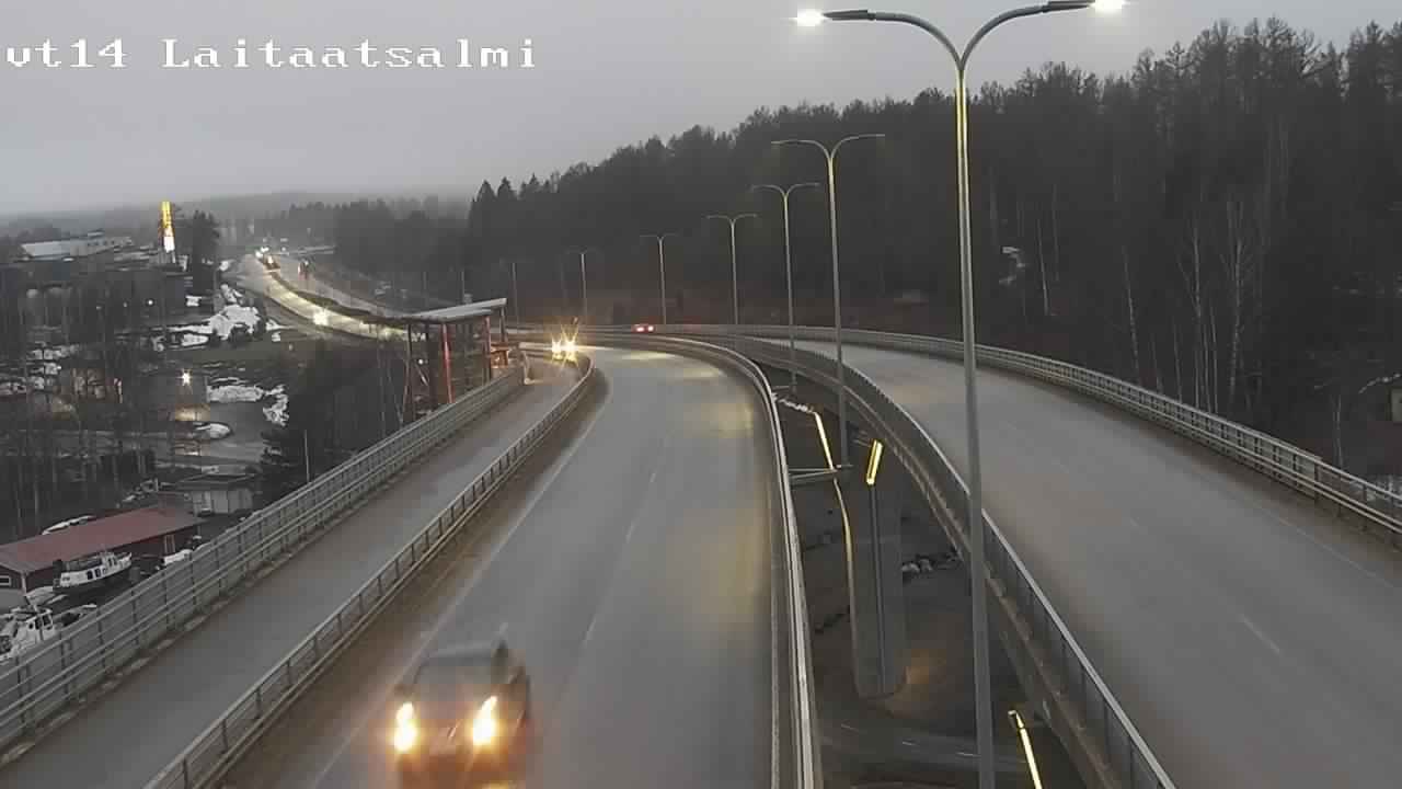 Kelikamerat Kuva Tie 14 Savonlinna, Laitaatsalmi silta, Savonlinna, Etelä-Savo