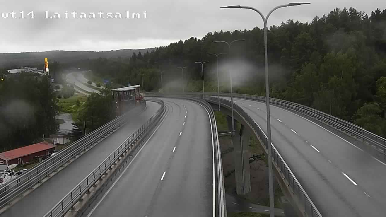 Kelikamerat Kuva Tie 14 Savonlinna, Laitaatsalmi silta, Savonlinna, Etelä-Savo