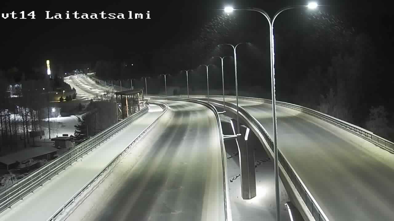 Kelikamerat Kuva Tie 14 Savonlinna, Laitaatsalmi silta, Savonlinna, Etelä-Savo