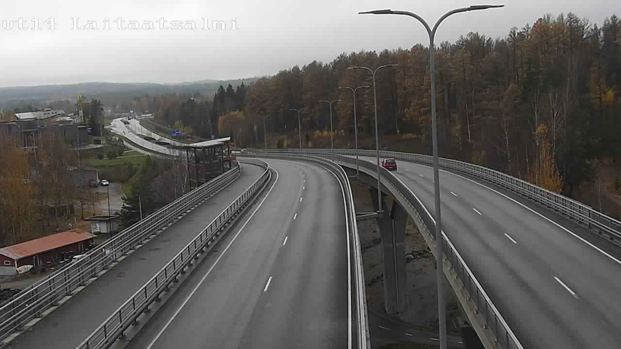 Kelikamerat Kuva Tie 14 Savonlinna, Laitaatsalmi silta, Savonlinna, Etelä-Savo