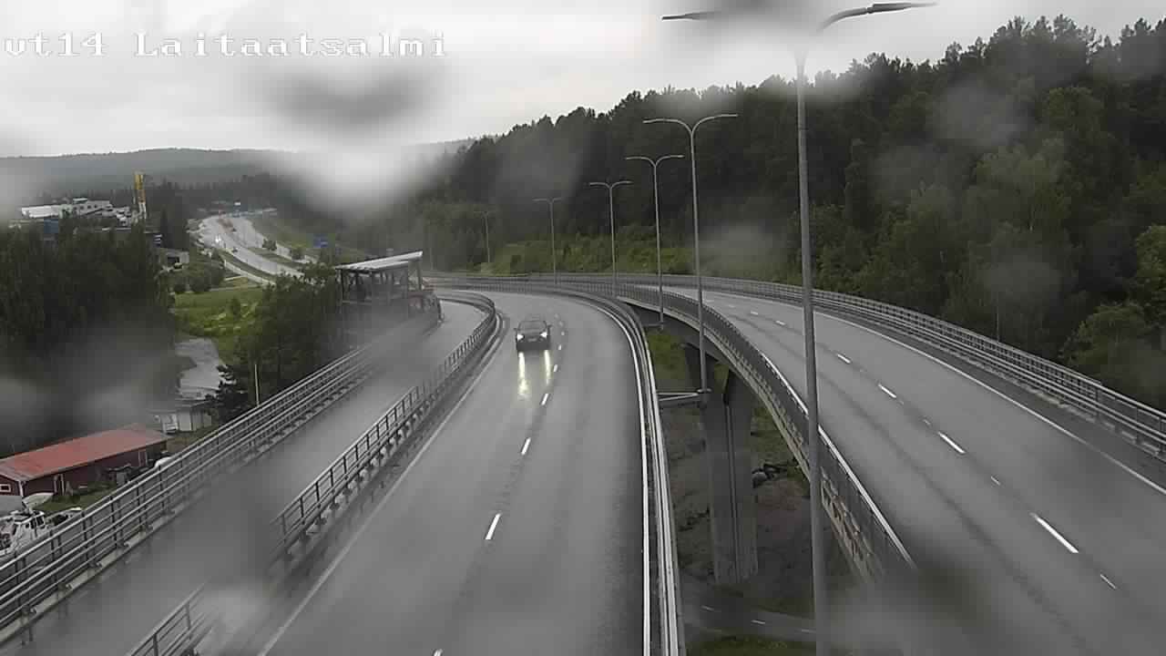Kelikamerat Kuva Tie 14 Savonlinna, Laitaatsalmi silta, Savonlinna, Etelä-Savo