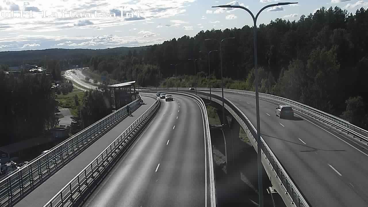Kelikamerat Kuva Tie 14 Savonlinna, Laitaatsalmi silta, Savonlinna, Etelä-Savo