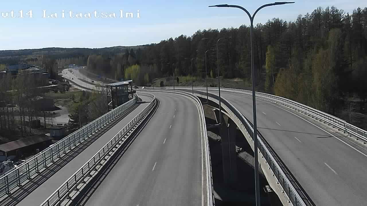 Kelikamerat Kuva Tie 14 Savonlinna, Laitaatsalmi silta, Savonlinna, Etelä-Savo