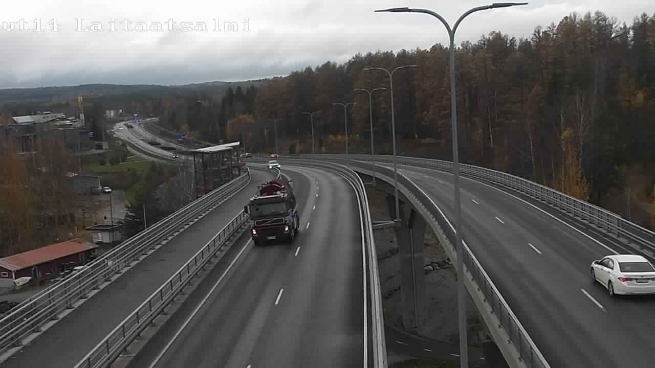 Kelikamerat Kuva Tie 14 Savonlinna, Laitaatsalmi silta, Savonlinna, Etelä-Savo