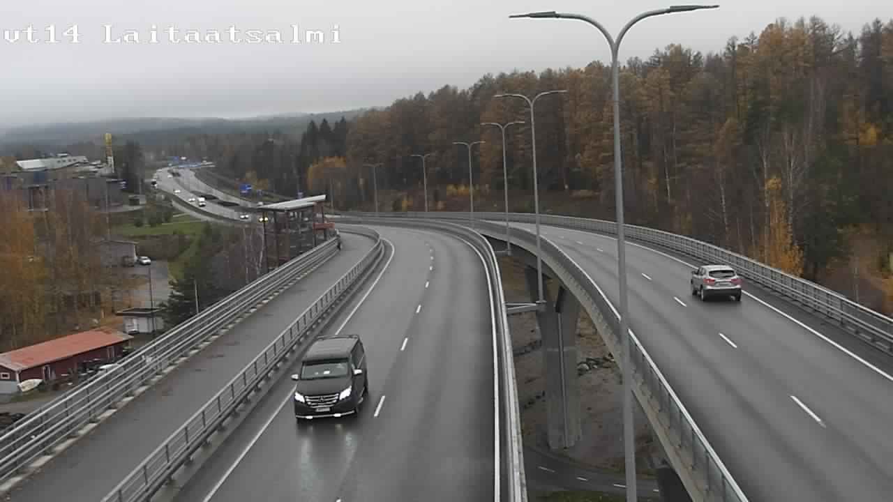 Kelikamerat Kuva Tie 14 Savonlinna, Laitaatsalmi silta, Savonlinna, Etelä-Savo