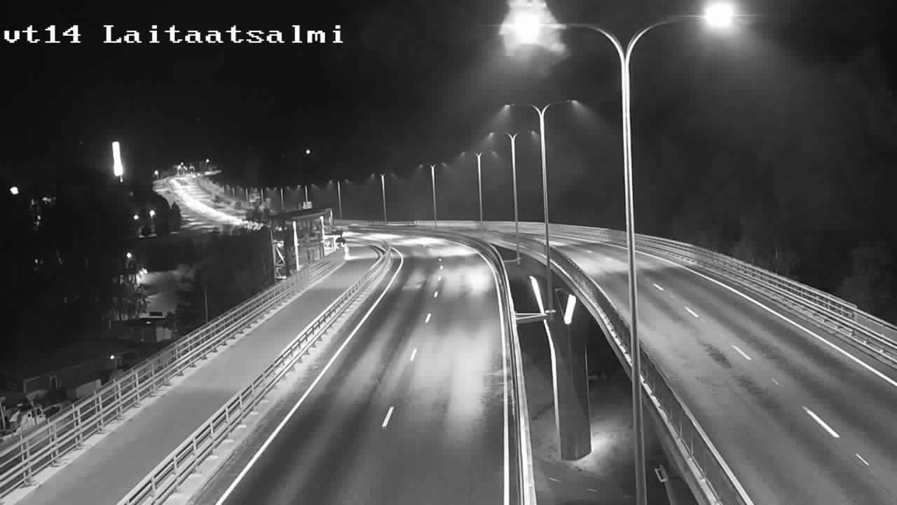 Weather Camera Image Road 14 Savonlinna, Laitaatsalmi, Savonlinna, Etelä-Savo