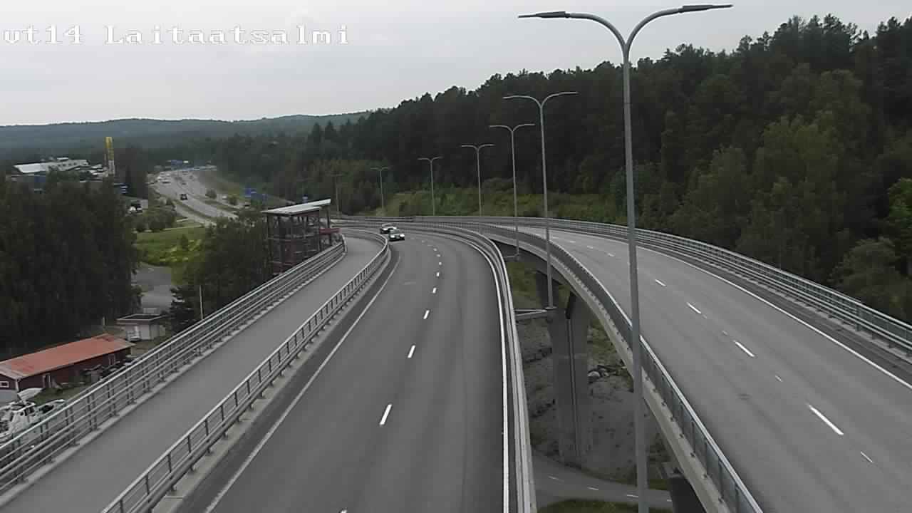 Kelikamerat Kuva Tie 14 Savonlinna, Laitaatsalmi silta, Savonlinna, Etelä-Savo