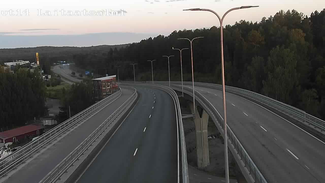 Kelikamerat Kuva Tie 14 Savonlinna, Laitaatsalmi silta, Savonlinna, Etelä-Savo