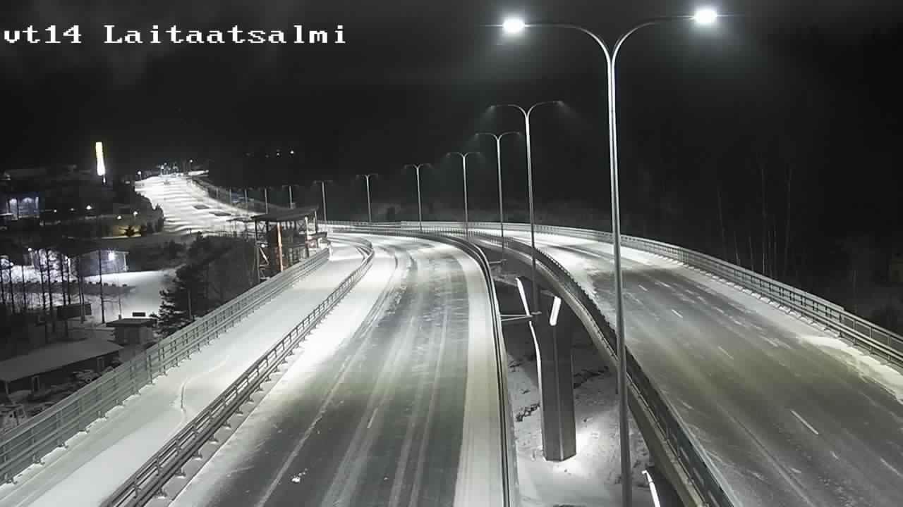 Kelikamerat Kuva Tie 14 Savonlinna, Laitaatsalmi silta, Savonlinna, Etelä-Savo