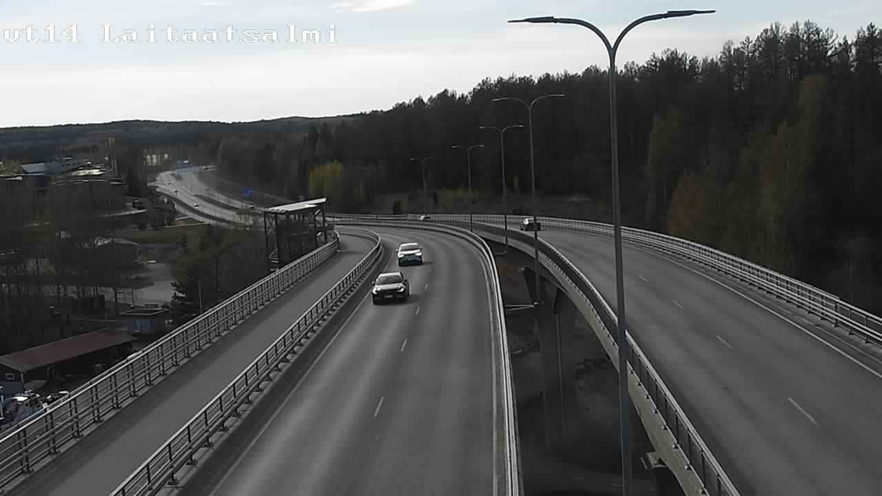 Kelikamerat Kuva Tie 14 Savonlinna, Laitaatsalmi silta, Savonlinna, Etelä-Savo