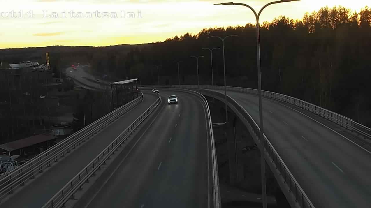 Kelikamerat Kuva Tie 14 Savonlinna, Laitaatsalmi silta, Savonlinna, Etelä-Savo