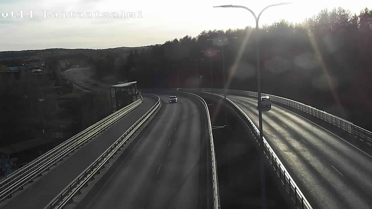 Kelikamerat Kuva Tie 14 Savonlinna, Laitaatsalmi silta, Savonlinna, Etelä-Savo