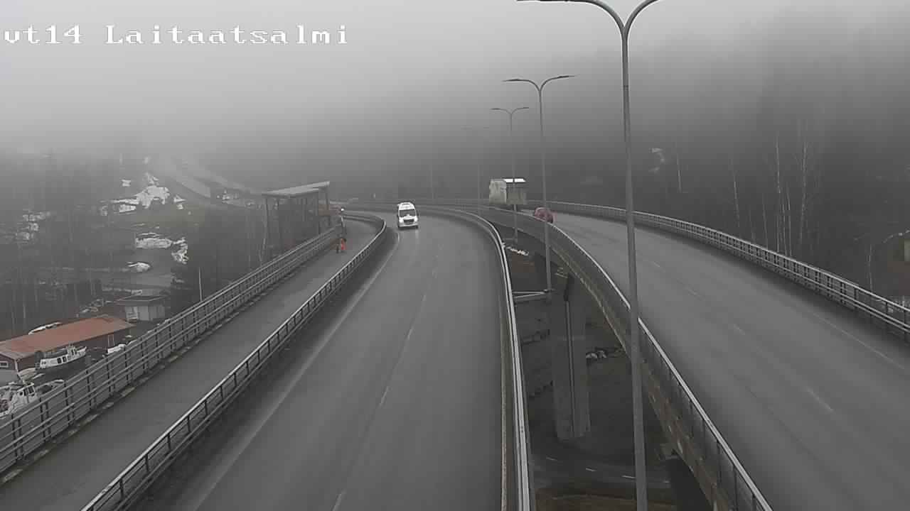 Kelikamerat Kuva Tie 14 Savonlinna, Laitaatsalmi silta, Savonlinna, Etelä-Savo