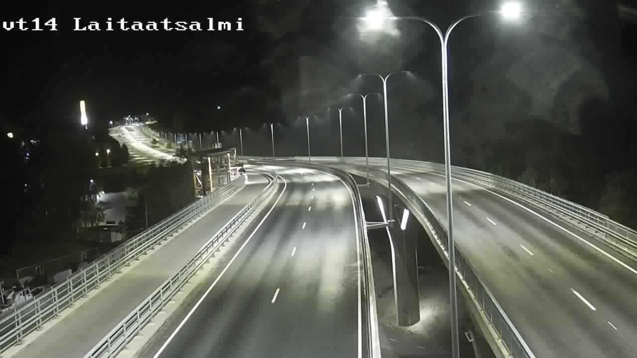 Weather Camera Image Road 14 Savonlinna, Laitaatsalmi, Savonlinna, Etelä-Savo