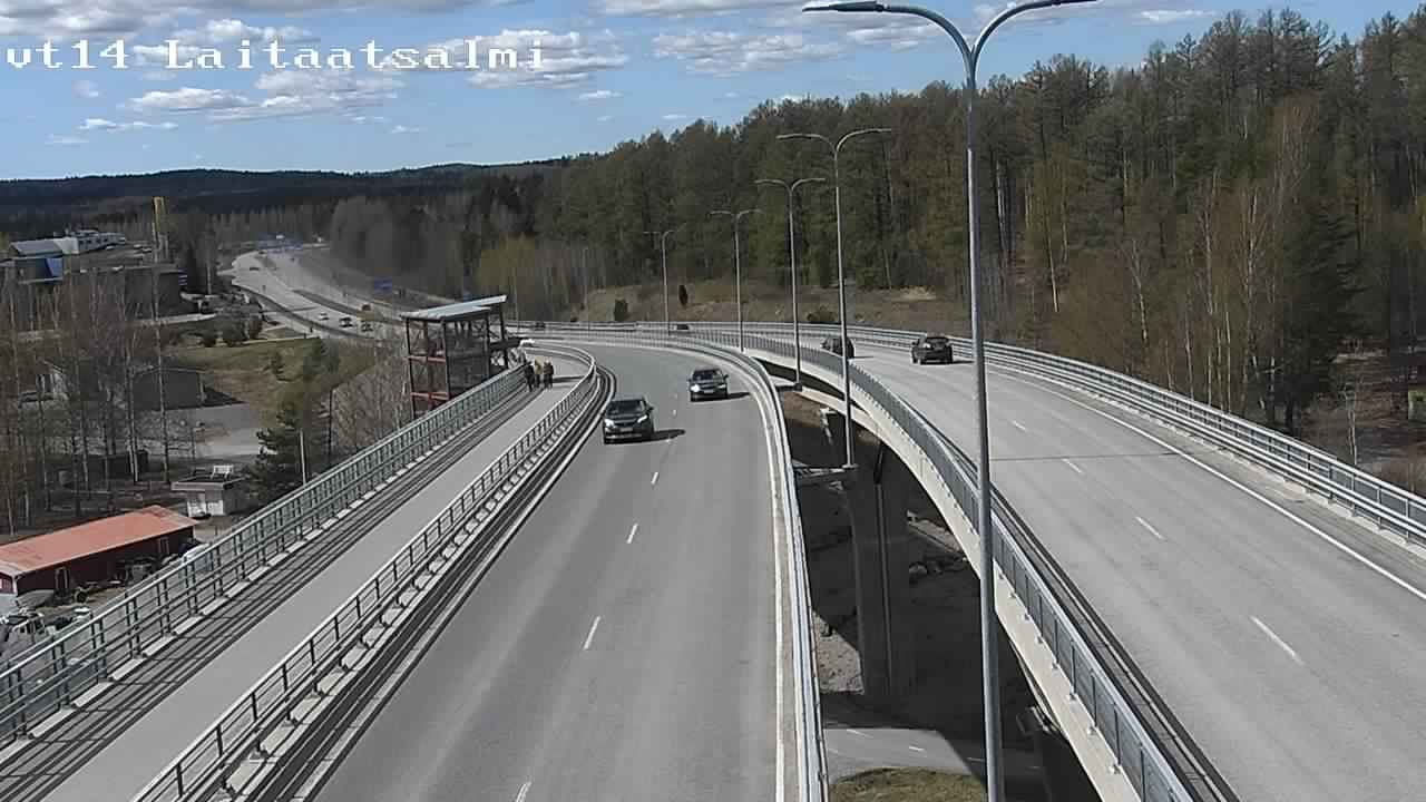 Kelikamerat Kuva Tie 14 Savonlinna, Laitaatsalmi silta, Savonlinna, Etelä-Savo