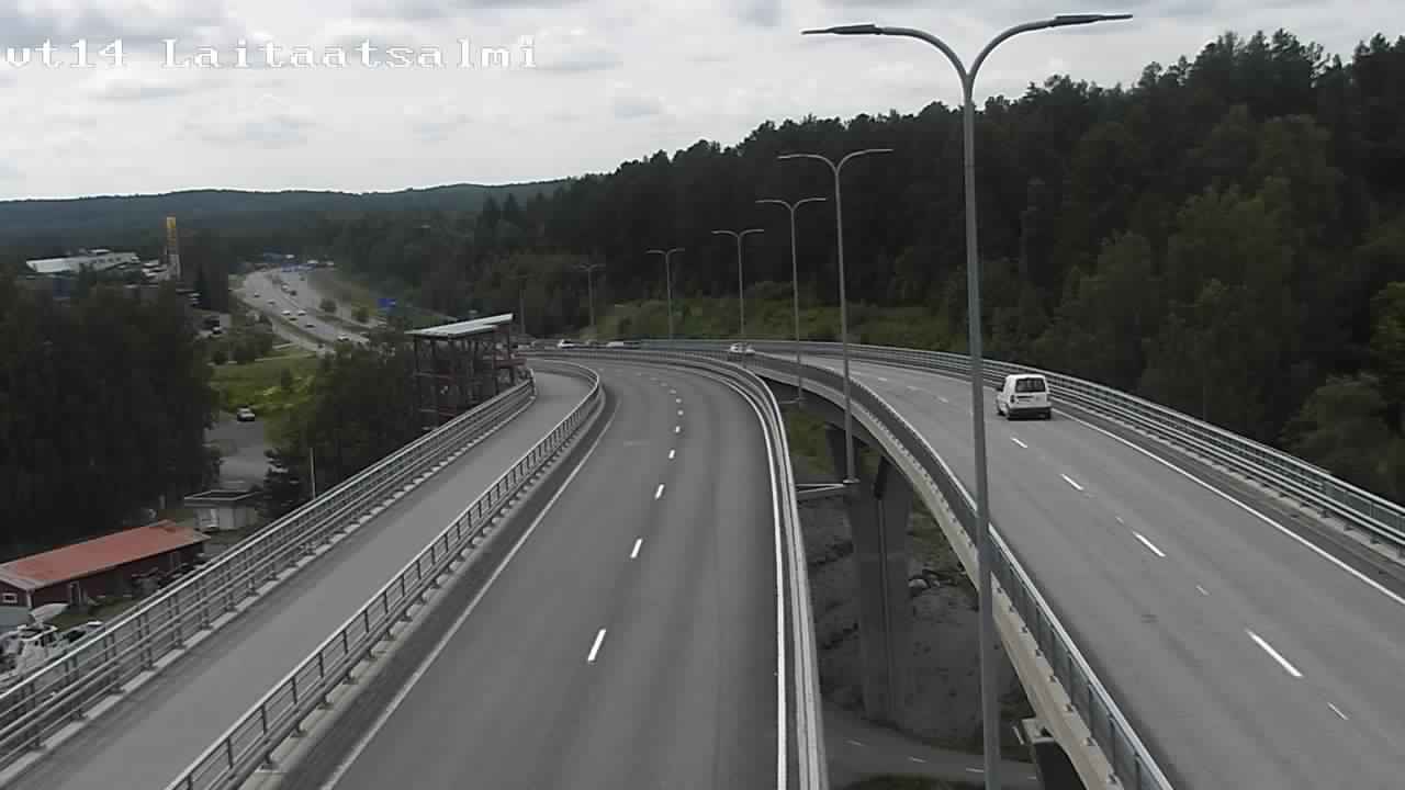 Kelikamerat Kuva Tie 14 Savonlinna, Laitaatsalmi silta, Savonlinna, Etelä-Savo