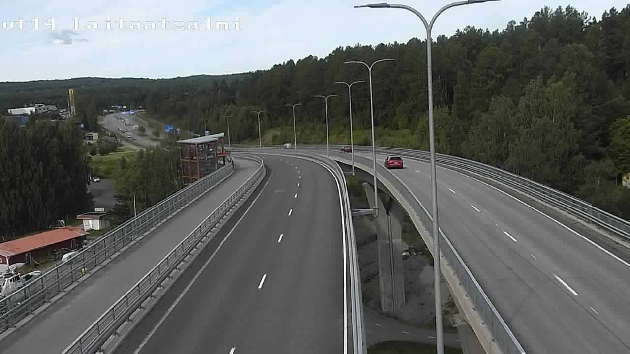 Kelikamerat Kuva Tie 14 Savonlinna, Laitaatsalmi silta, Savonlinna, Etelä-Savo