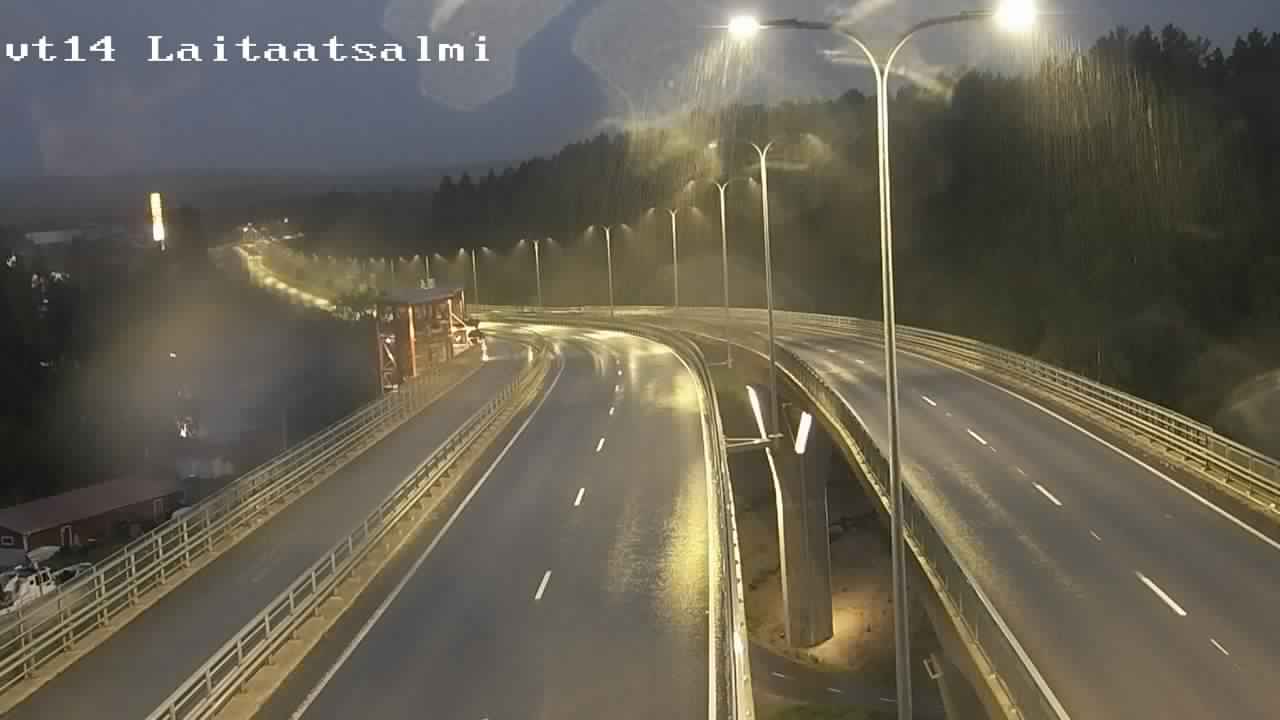 Kelikamerat Kuva Tie 14 Savonlinna, Laitaatsalmi silta, Savonlinna, Etelä-Savo