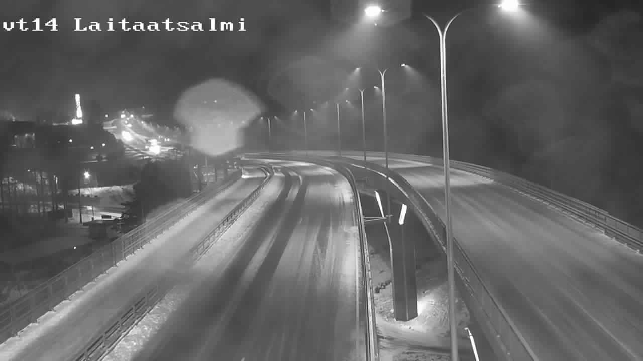 Weather Camera Image Väg 14 Nyslott, Laitaatsalmi, Savonlinna, Etelä-Savo