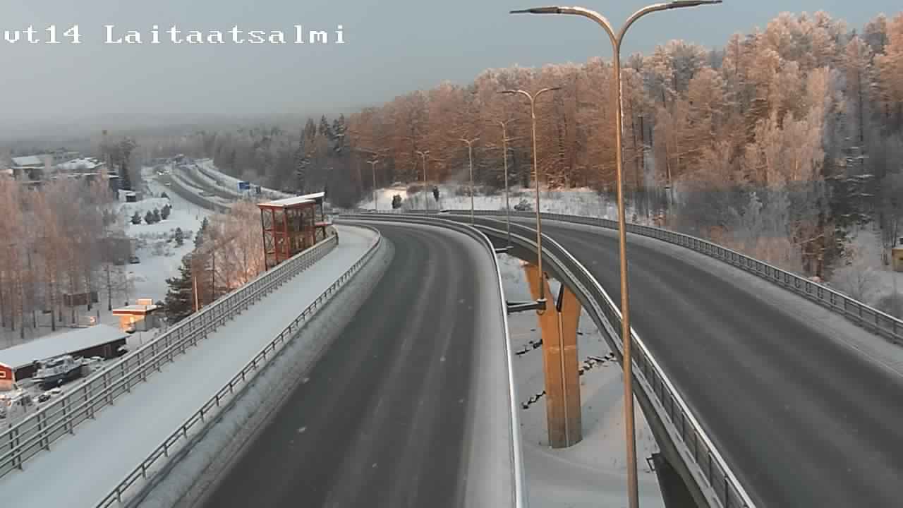 Kelikamerat Kuva Tie 14 Savonlinna, Laitaatsalmi silta, Savonlinna, Etelä-Savo