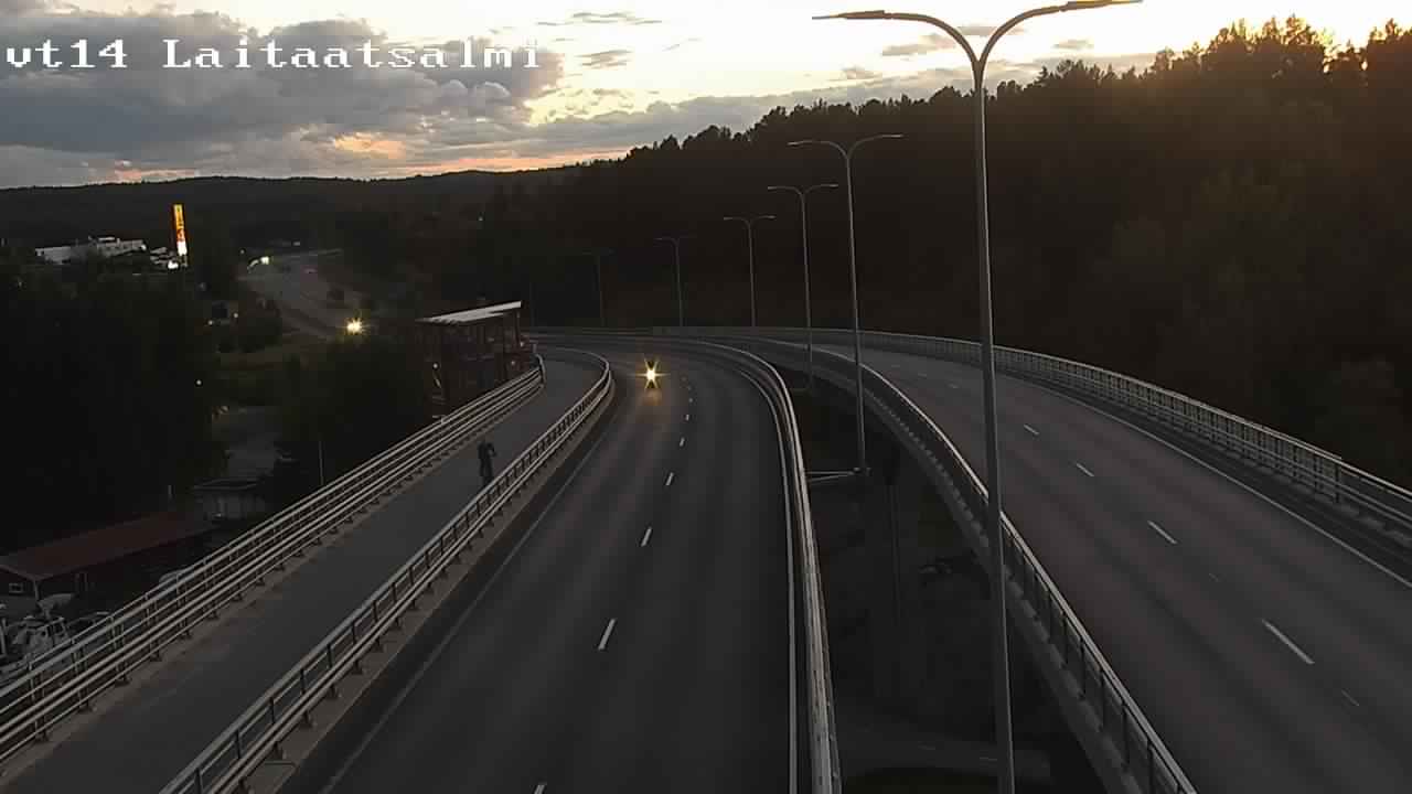Kelikamerat Kuva Tie 14 Savonlinna, Laitaatsalmi silta, Savonlinna, Etelä-Savo
